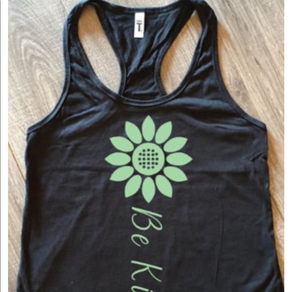 Be Kind Racerback Tank Top - Picture 1 of 1